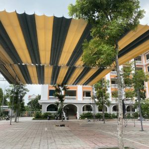 Mái Bạt Xếp Ngoài Trời Cho Quán Ăn, Nhà Hàng