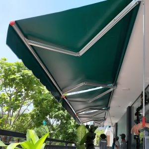 Mái Hiên Di Động Che Sân Trước Nhà